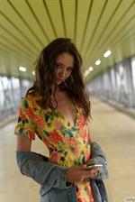 Disha Yudina Flashing Tits