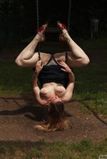 Sera Rossini in a Dress