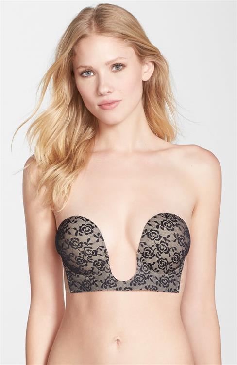 Berit Birkeland in lingerie