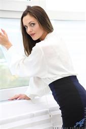 Bringing herself to climax is a regular part of Dominica Phoenix's daily schedule. Pulling her corset down and peeling off her thong, the cock craving milf wastes no time in getting down to the business of running her hands all over her needy tits and then plunging her fingers deep into her cum hungry snatch.