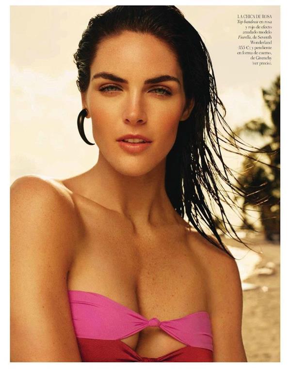 Hilary Rhoda in a bikini