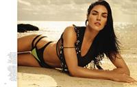 Hilary Rhoda in a bikini