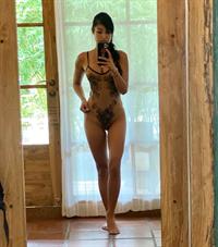 Ivy Teves in lingerie