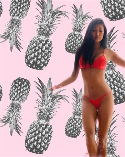 Ivy Teves in a bikini