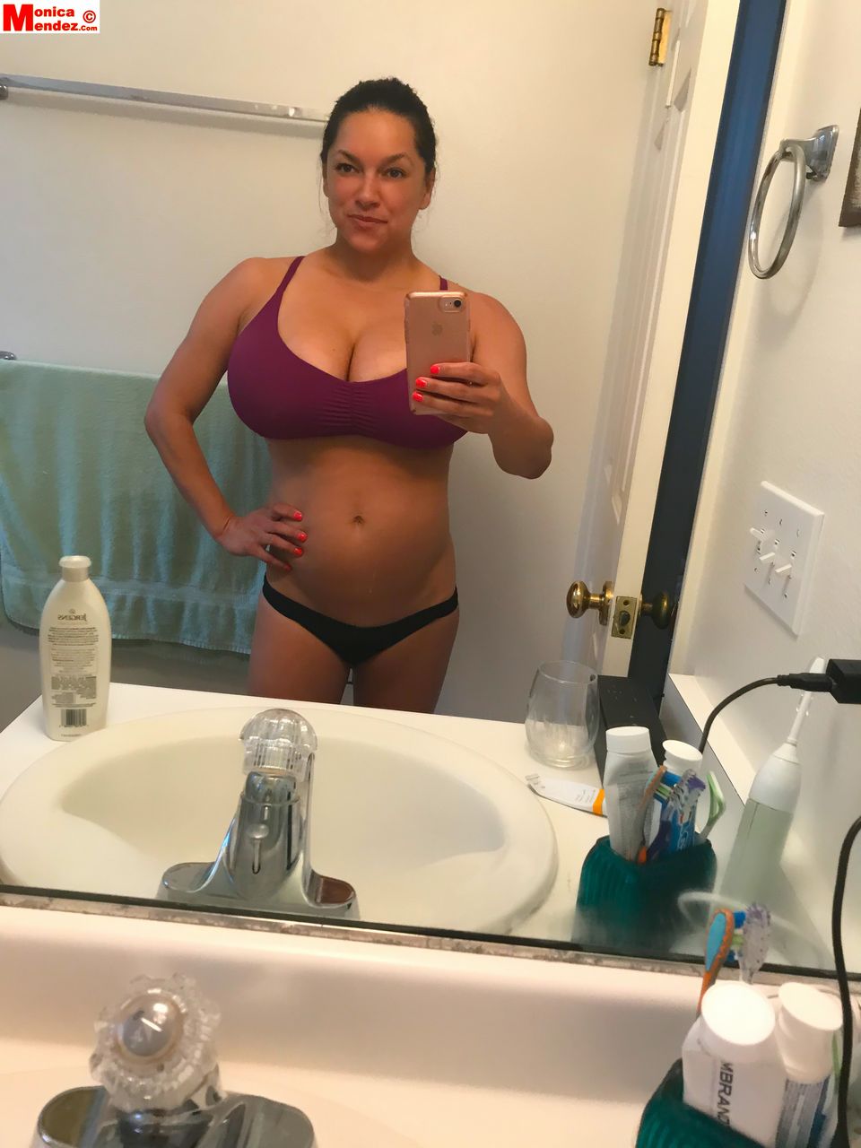 Monica Mendez summertime photos showing her huge titties