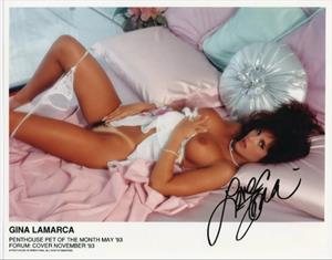 Penthouse Pet turned pornstar Gina Lamarca 