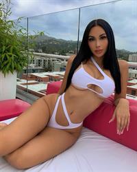 Annelese Milton in a bikini