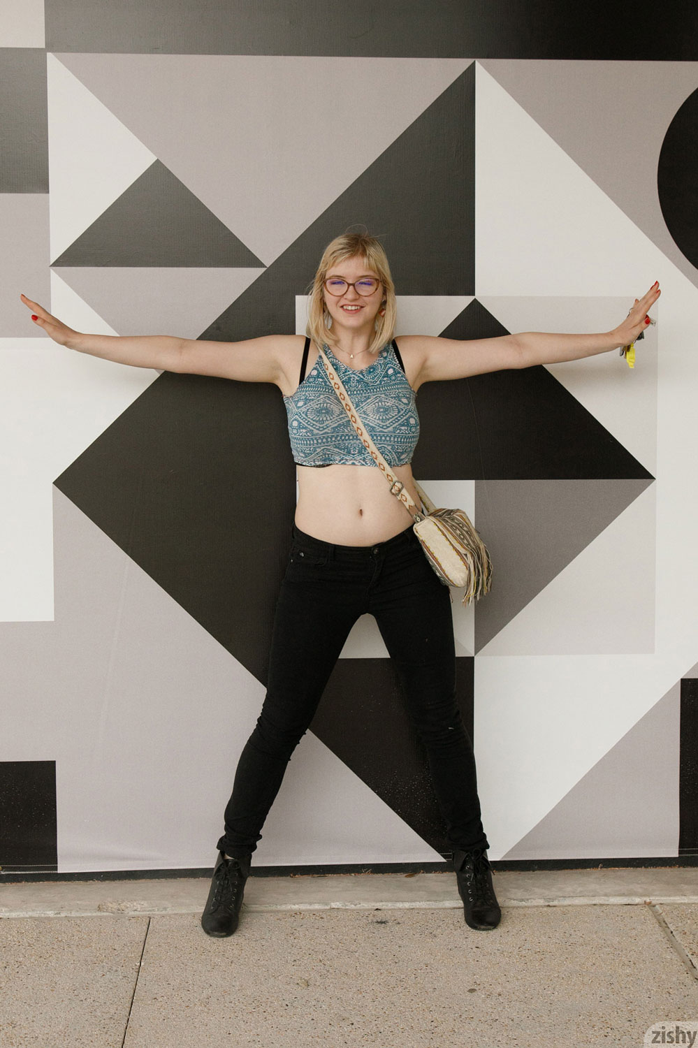 Vicky Chandler Teasing in a Car