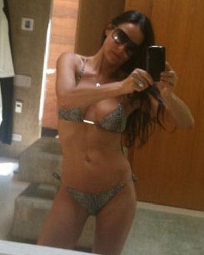 Demi Moore in a bikini