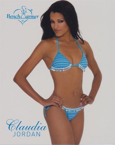 Claudia Jordan in a bikini