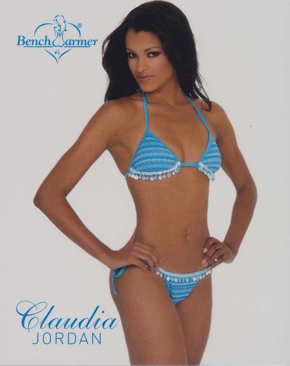 Claudia Jordan in a bikini