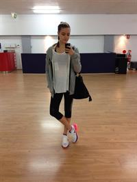 April Rose Pengilly taking a selfie