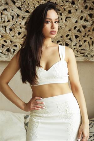 Astrid Herrara Pictures Astrid Herrara in White
