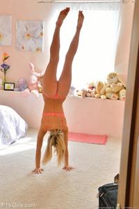 Kenna James in lingerie - ass