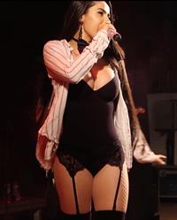 Juliana Caetano in lingerie