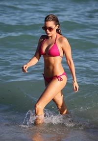 Sylvie van der Vaart in a bikini