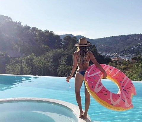 Sylvie van der Vaart in a bikini