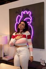 Tyla Jessop in White Pants