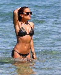 Sylvie van der Vaart in a bikini