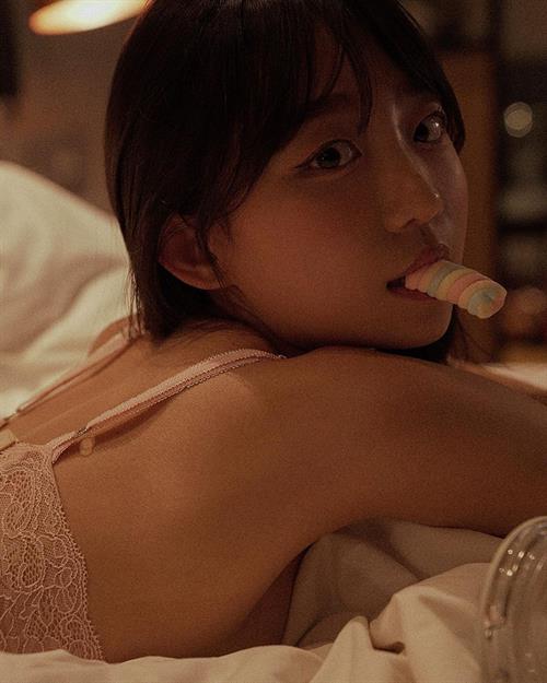 Eunji Pyoapple in lingerie