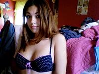 Jessica Ashley in lingerie taking a selfie