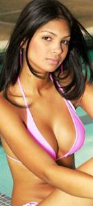 Karla Spice in a bikini