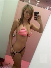 Anonymous in a bikini