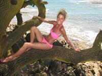 Ashley  Horvath in a bikini