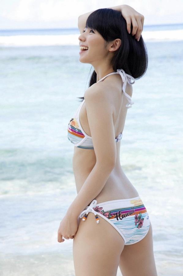 Rina Koike in a bikini