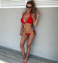 Rhian Sugden in a bikini