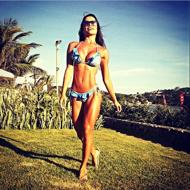 Fernanda D’Avila in a bikini