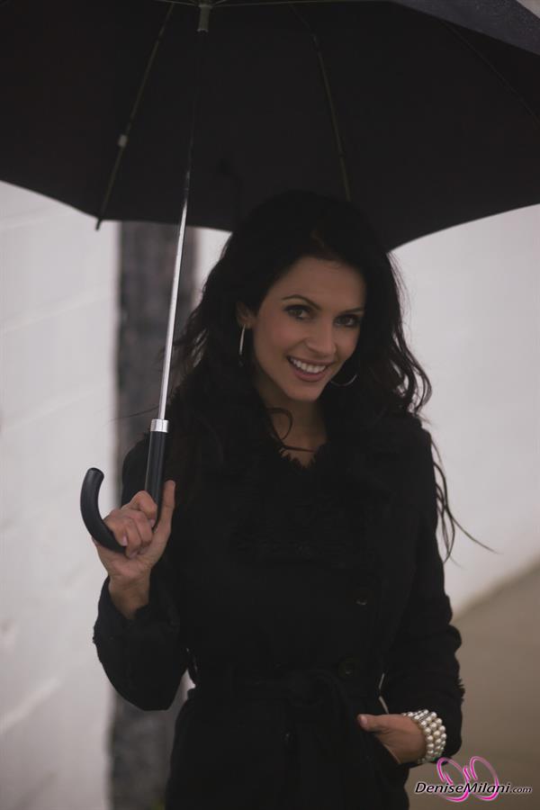 Denise Milani Photoset - Rain