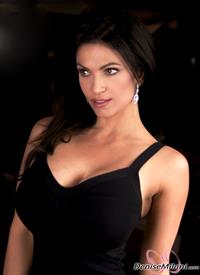 Denise Milani Photoset - BlackDress13