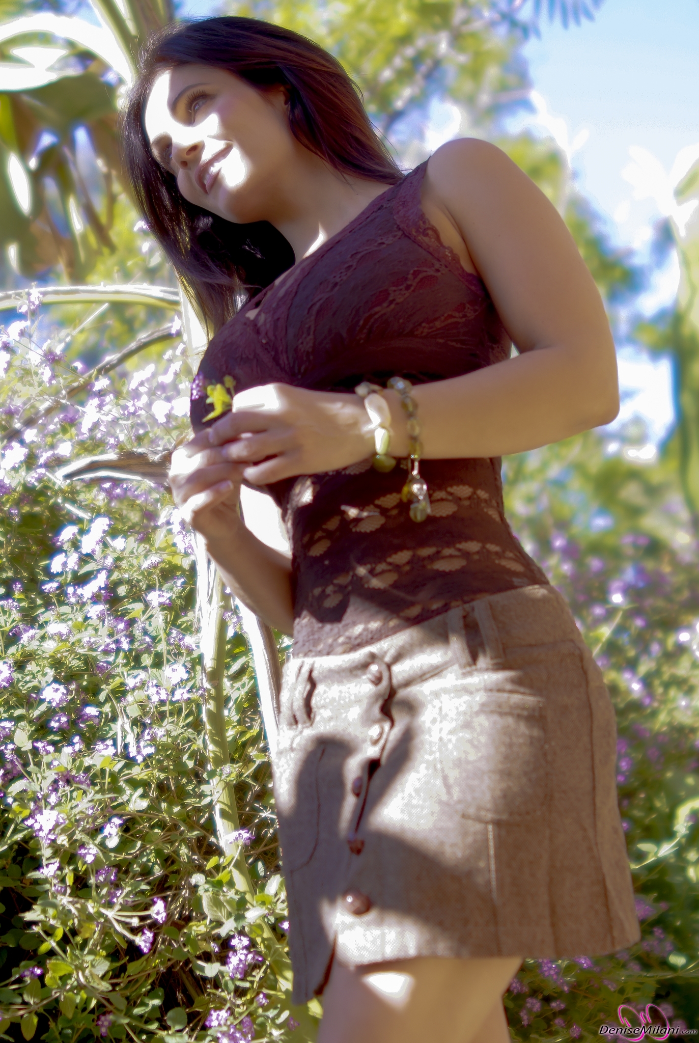 Denise Milani Photoset - InTheGarden