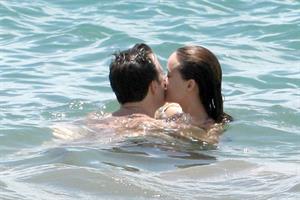 Olivia Wilde on the beach and in the water in Hawaii - May 26, 2013 