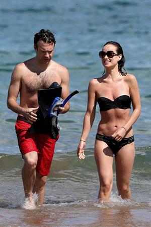 Olivia Wilde on the beach in Hawaii - May 27, 2013 