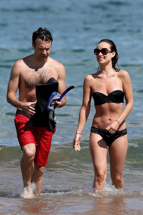 Olivia Wilde Bikini Pictures Olivia Wilde on the beach in Hawaii - May 27, 2013