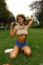 Sylvia Belotti in the Park