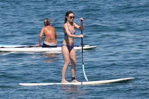 Olivia Wilde on the beach and in the water in Hawaii - May 26, 2013 