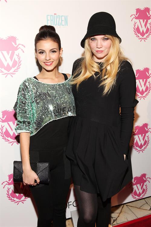Victoria Justice Wildfox Couture fashion week event 2/6/13 