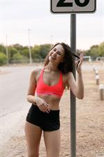 Liz Jordan in the Woods