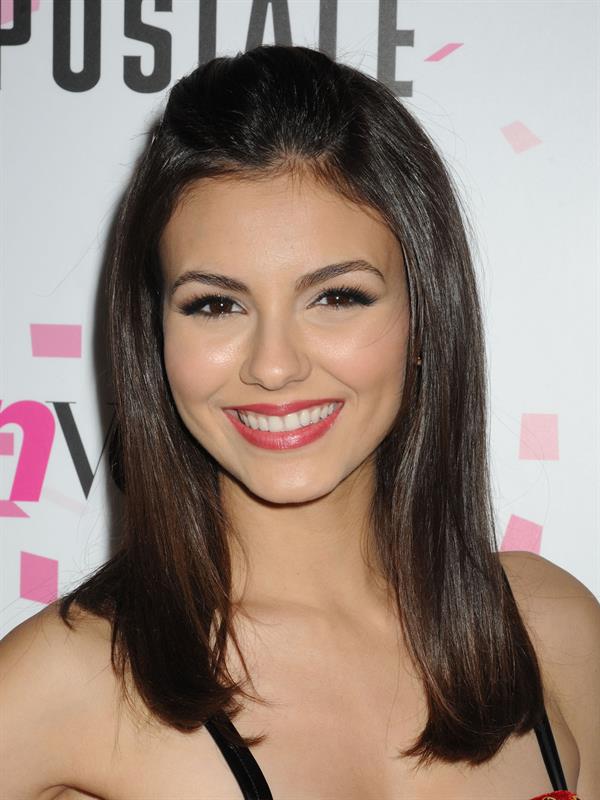 Victoria Justice Teen Vogue 10th anniversary in NY 2/7/13 