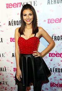 Victoria Justice Teen Vogue 10th anniversary in NY 2/7/13 
