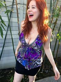 Maitland Ward a nude redhead perfect 10 with large boobs and great ass