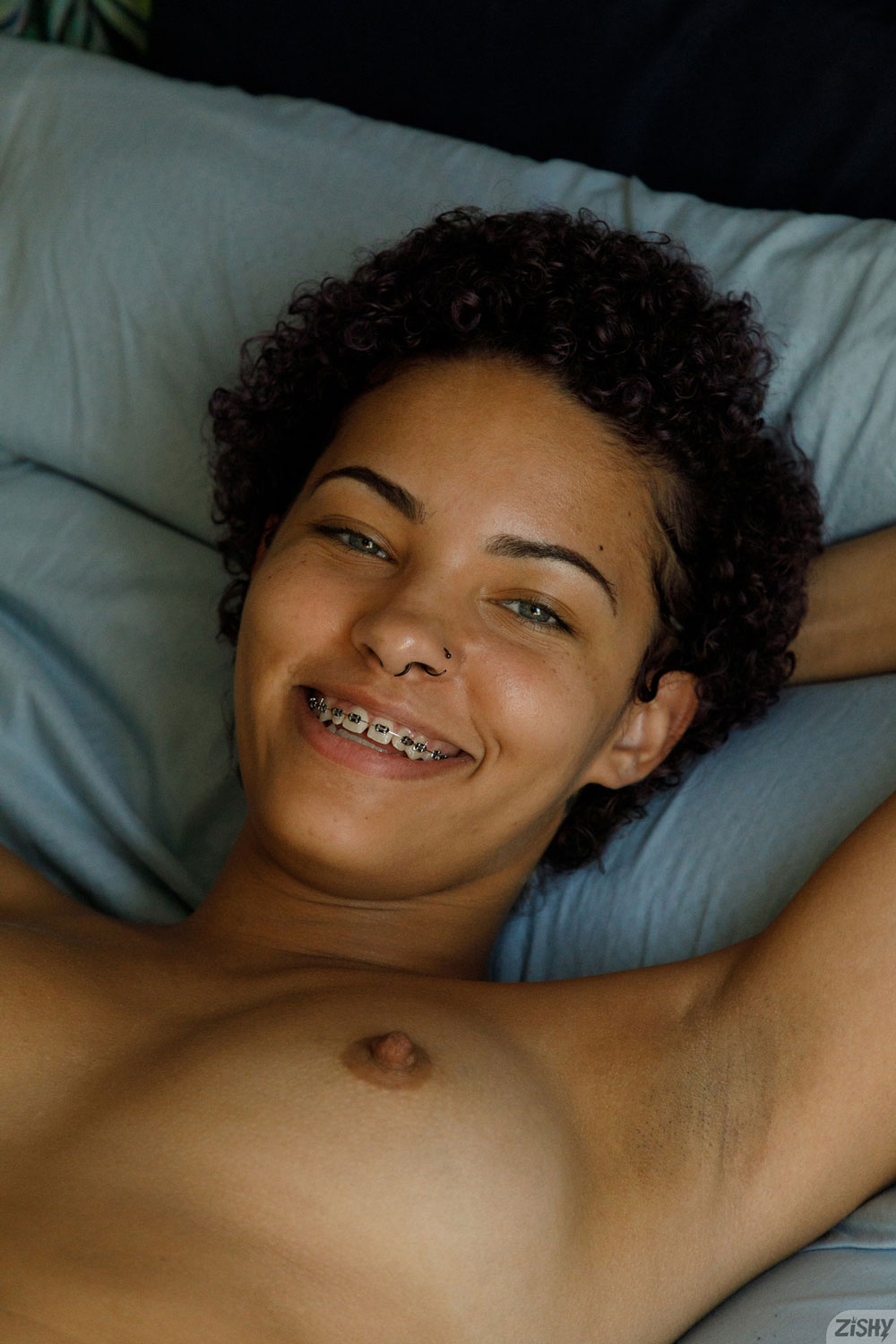 Rebel Tee Relaxing in her Room