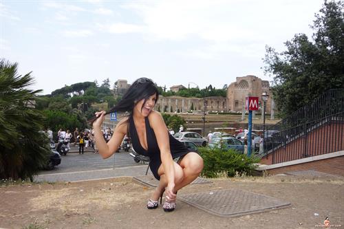 Denise Milani Snapshots - Rome1