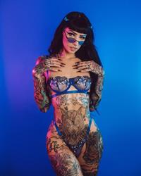 Angela Mazzanti in a bikini