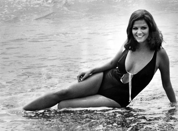 Claudia Cardinale in a bikini