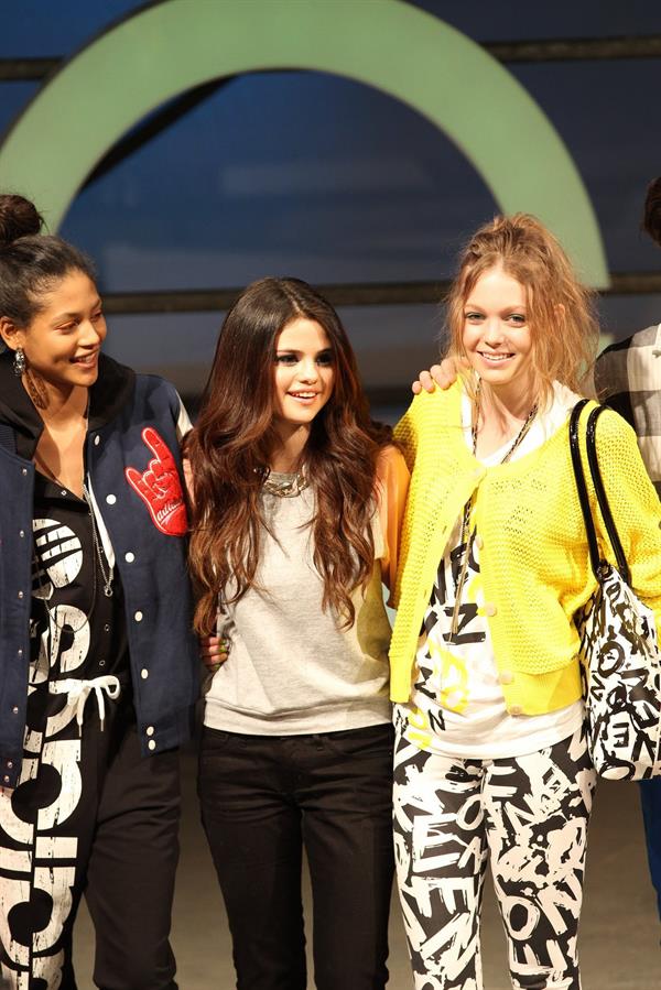 Selena Gomez Adidas NEO Label event in NY 2/6/13 
