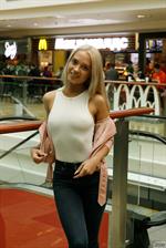 Katya Nesterova in Jeans